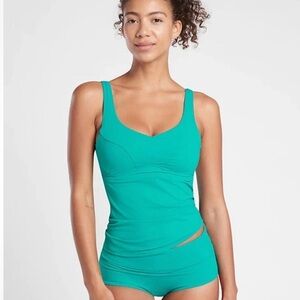 Athleta Bondi Bra Cup Tankini Top Size 34B